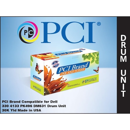 Pci Dell 330-4133 Pk496 Dm631 30K Drum Unit 330-4133-PCI
